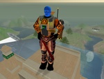 The crowbar makes a nice, satisfying, wet thud when it bludgeons another avatar. It also sends them flying, after doing 50% damage.