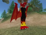Arito Cotton. The wings actually unfurl when he takes flight!
